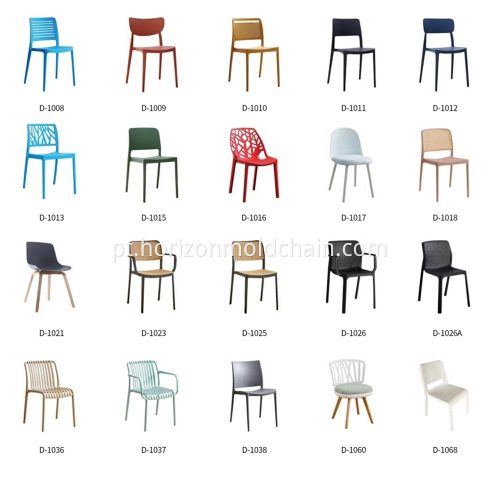 European plastic chairs11